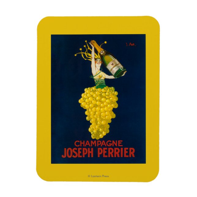 Imán Joseph Perrier Champagne Poster Promocional (Vertical)