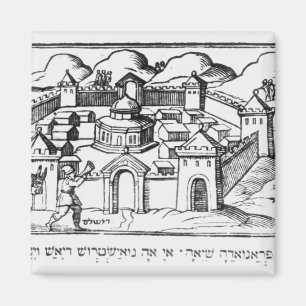 Imán Joshua en las paredes de Jericó