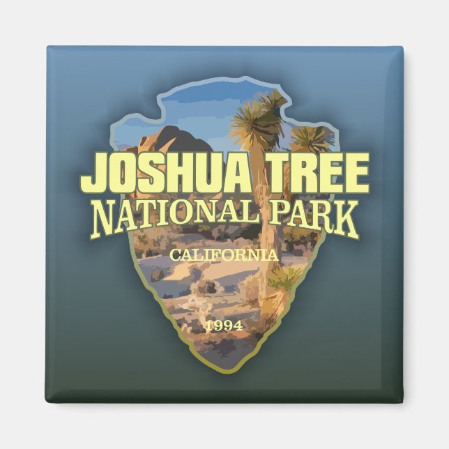 Imán Joshua Tree NP (punta de flecha) (Frente)