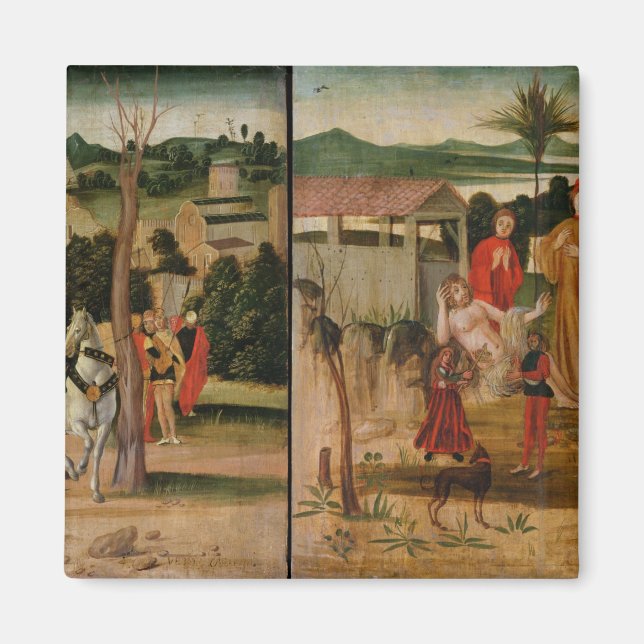 Imán Josué en las paredes de Jericó (Frente)