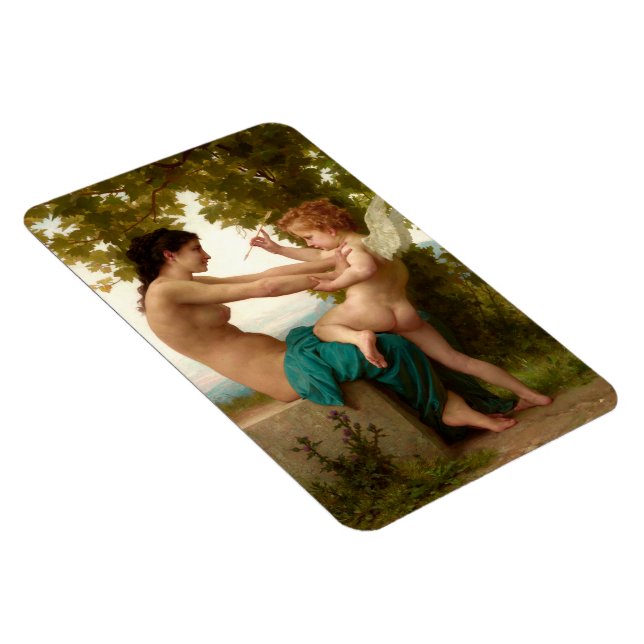 Imán Joven Chica defendiéndose de Eros (Lado Derecho)