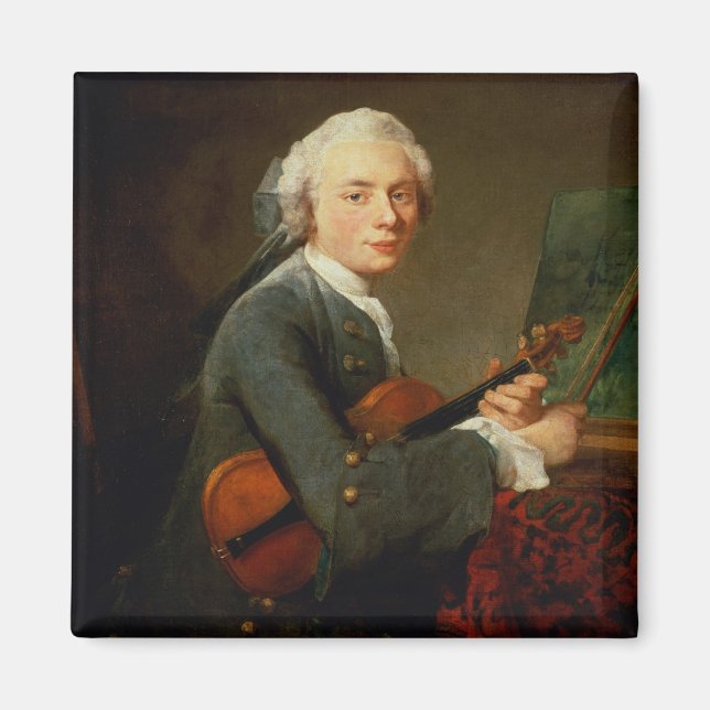 Imán Joven con violín (Frente)