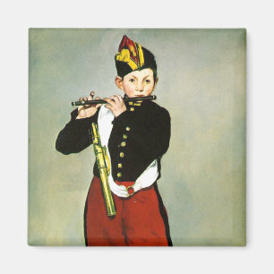 Imán Joven Flautista, o El Fifer Edouard Manet 