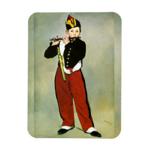 Imán Joven flautista, o el manet de Fifer Edouard