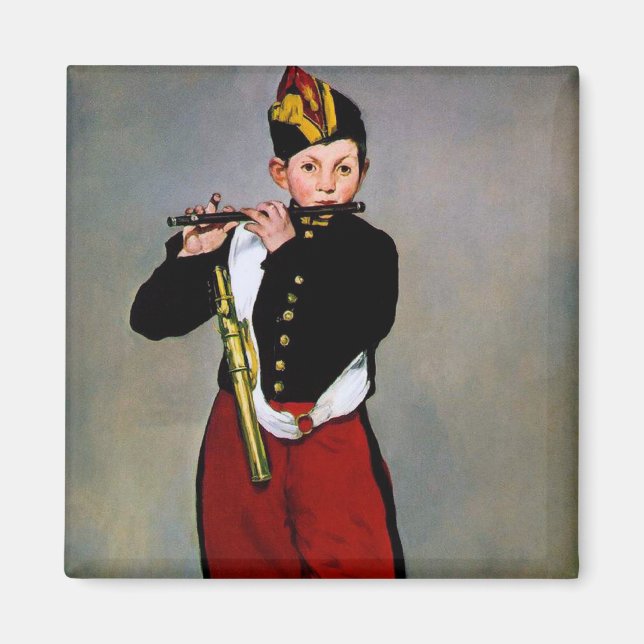Imán Joven Flutista, El Fifer, Edouard Manet, 1866 (Frente)