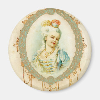 Imán Joven retrato de Marie Antoinette