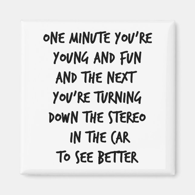 Imán Joven y divertido (Frente)