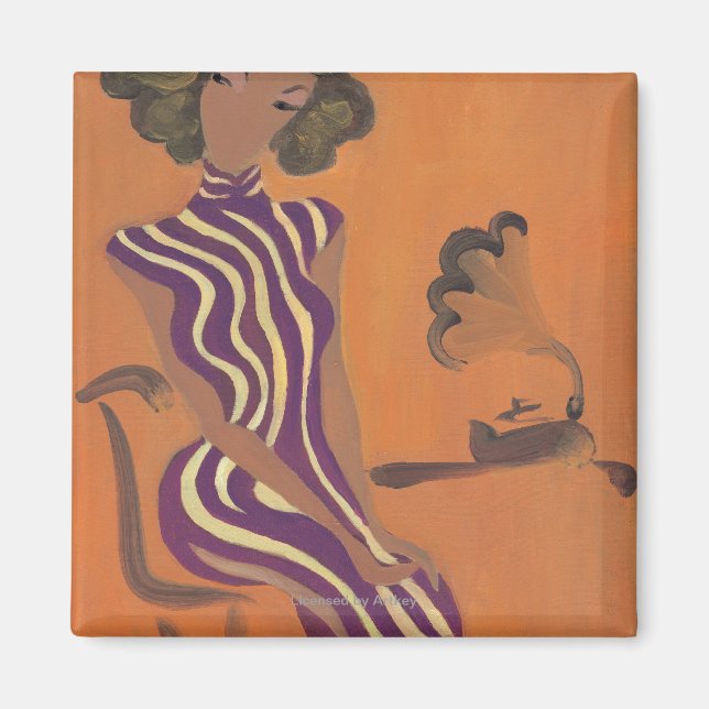 Imán Jóvenes florecientes No. 8 (Frente)