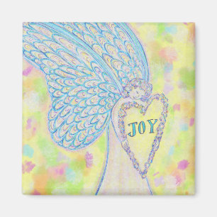Imán Joy Guardian Angel Art Personalizado Fridge Magnet