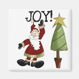 Imán JOY Santa Claus camisetas y regalos