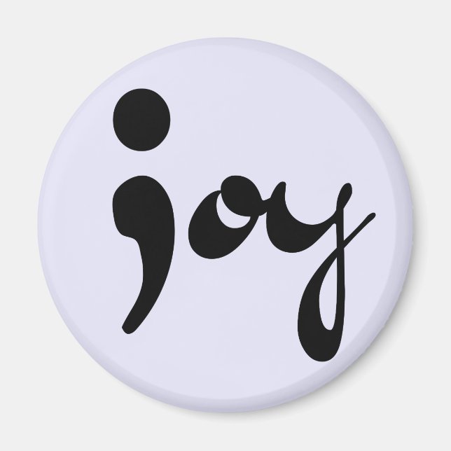 Imán Joy Semicolon Magnet (Frente)