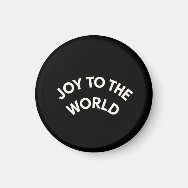 Imán Joy to the World (Frente)