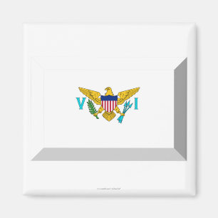 Imán Joya de la bandera de las Islas Vírgenes de los
