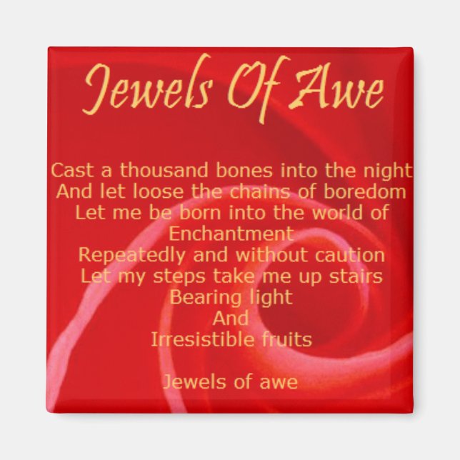 Imán joyas de awe imnet (Frente)