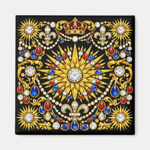 Imán joyas del palacio de Versalles del Rey Sol inspira