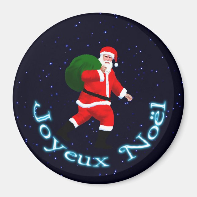 Imán Joyeux Noё l - Santa Claus (Frente)