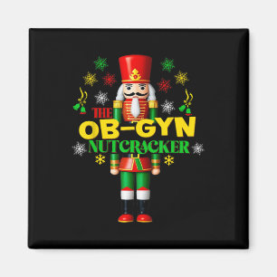 Imán Joyful Nutcracker Ob-gyn Fun Navidad Gyn