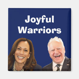 Imán Joyful Warriors Harris y Walz