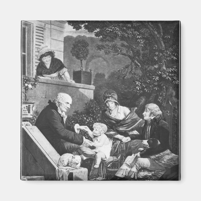 Imán Joys de ser padre, c.1797 (Frente)