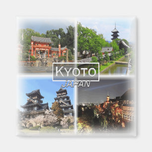 Imán JP0017 Asia, Japón, Kioto, nevera