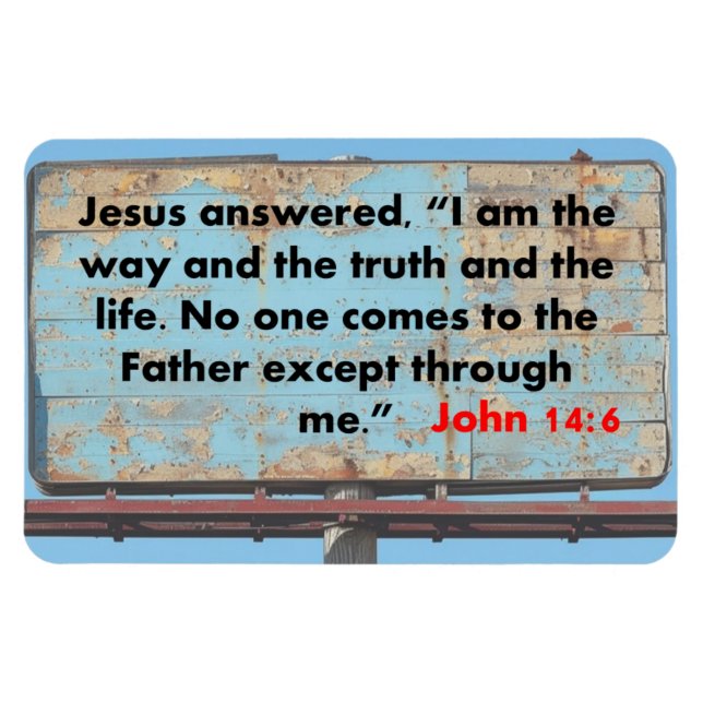Imán Juan 14:6 (Horizontal)