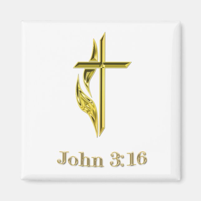 Imán Juan 3:16 (Frente)