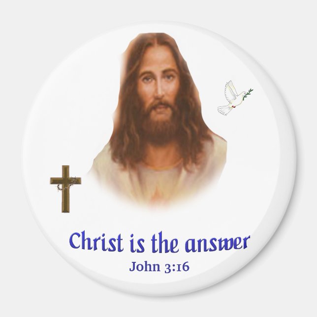 Imán Juan 3:16 (Frente)