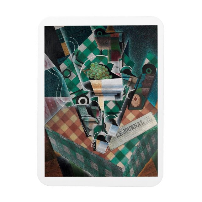 Imán Juan Gris, Still Life, Arte Moderno (Vertical)