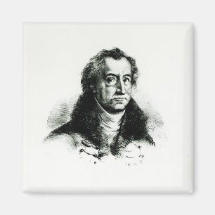 Imán Juan Wolfgang Goethe grabado por Delacroix