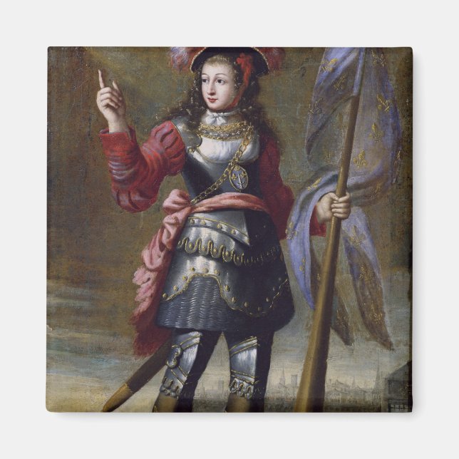 Imán Juana de Arco antes de Orleans (Frente)