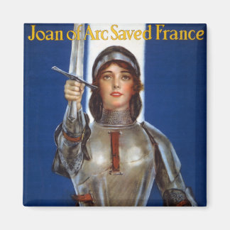 Imán Juana de Arco Heroína Francesa Caballero Héroe Nac