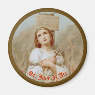 Imán Juana de Arco quemándose en la toma (BF 01)