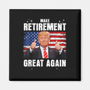 Imán Jubilación 2025 Jubilación 2025 Retirada 2025 Trum