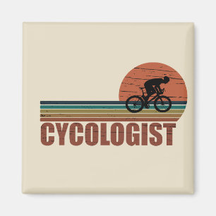 Imán Jubilación Divertida en Ciclismo - Cicologista Vin