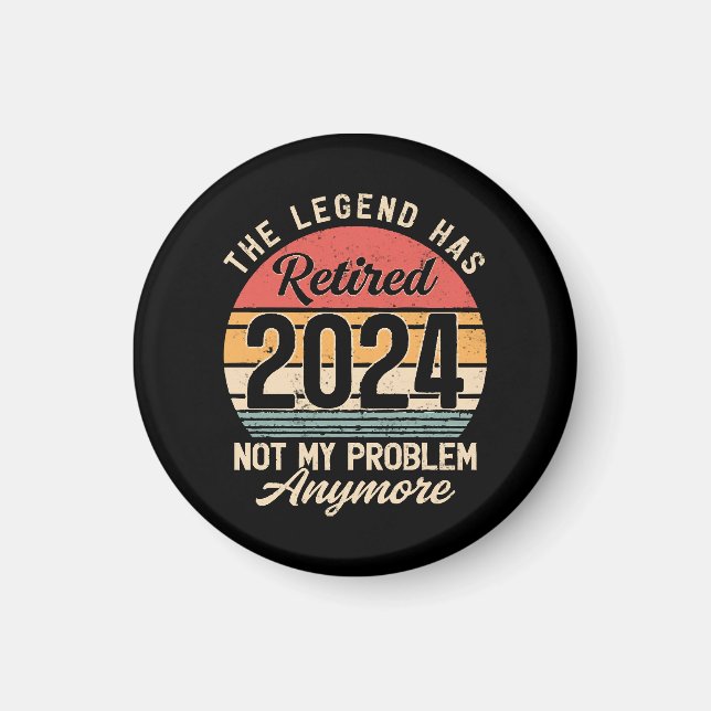 Imán Jubilado 2024 Ya No Es Mi Problema (Frente)