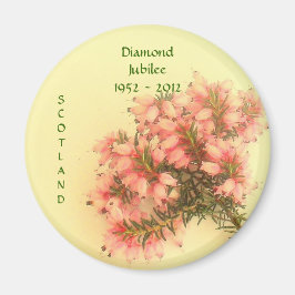 Imán Jubileo del Diamante 1952 - 2012 Escocia
