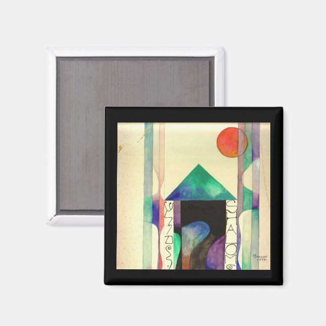 imán judío Shalom (Anverso/Reverso)