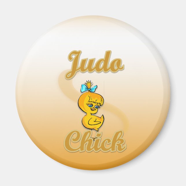Imán Judo Chick (Frente)