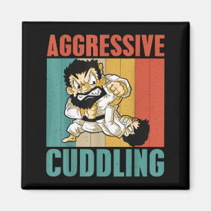 Imán Judo Karate Jiu Jitsu MMA BJJ Acurrucamiento Agres