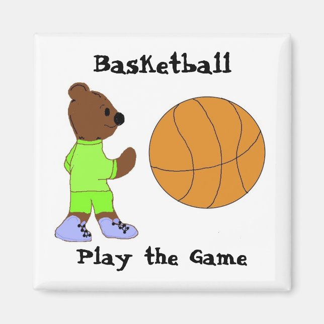 Imán Juega el Juego, Baloncesto (Frente)