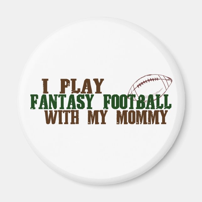 Imán Juega fútbol de fantasía con mamá (Frente)