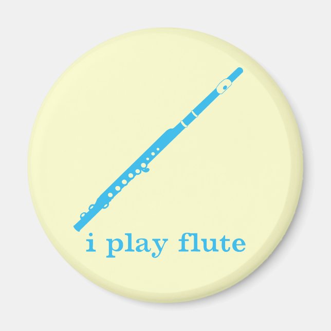 Imán Juego a la flauta (Frente)