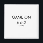 Imán Juego activado agregar nombre de la pareja lugar d<br><div class="desc">diseño</div>