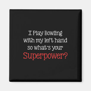 Imán Juego al Bowling con mi mano izquierda y ¿Cuál es