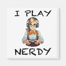 Juego al chica de los jugadores nerds
