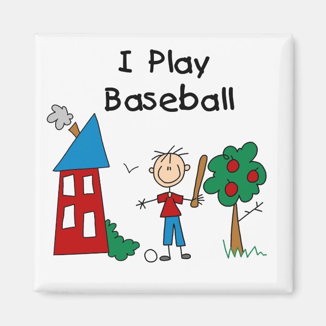 Imán Juego béisbol (Frente)