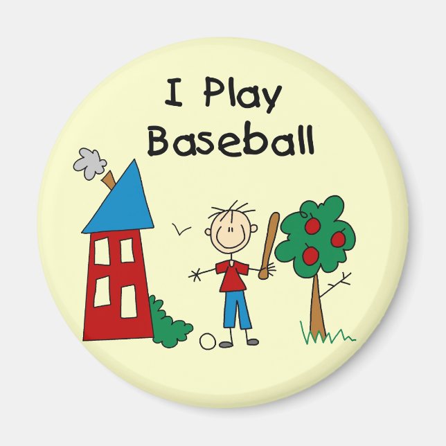Imán Juego Béisbol (Frente)