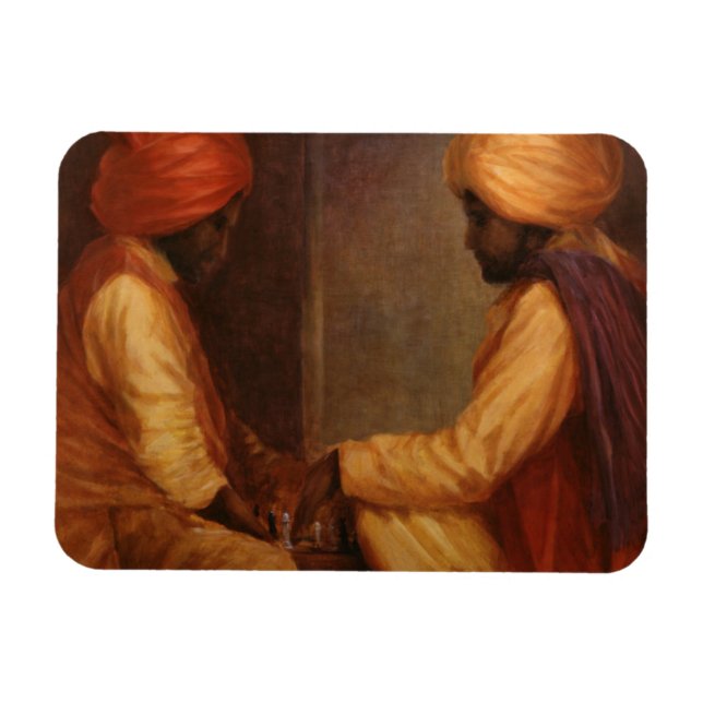 Imán Juego de ajedrez (Horizontal)