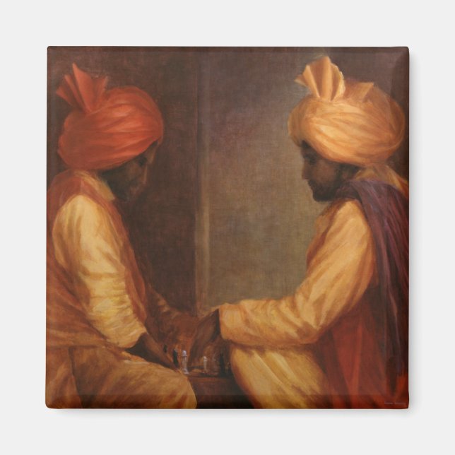 Imán Juego de ajedrez (Frente)