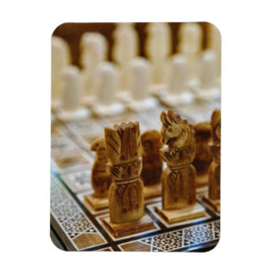 Imán Juego de ajedrez en venta, Khan el Khalili Bazaar,